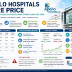 Apollo Hospitals Share Price analysis showing leadership transition impact and future growth outlook in 2026