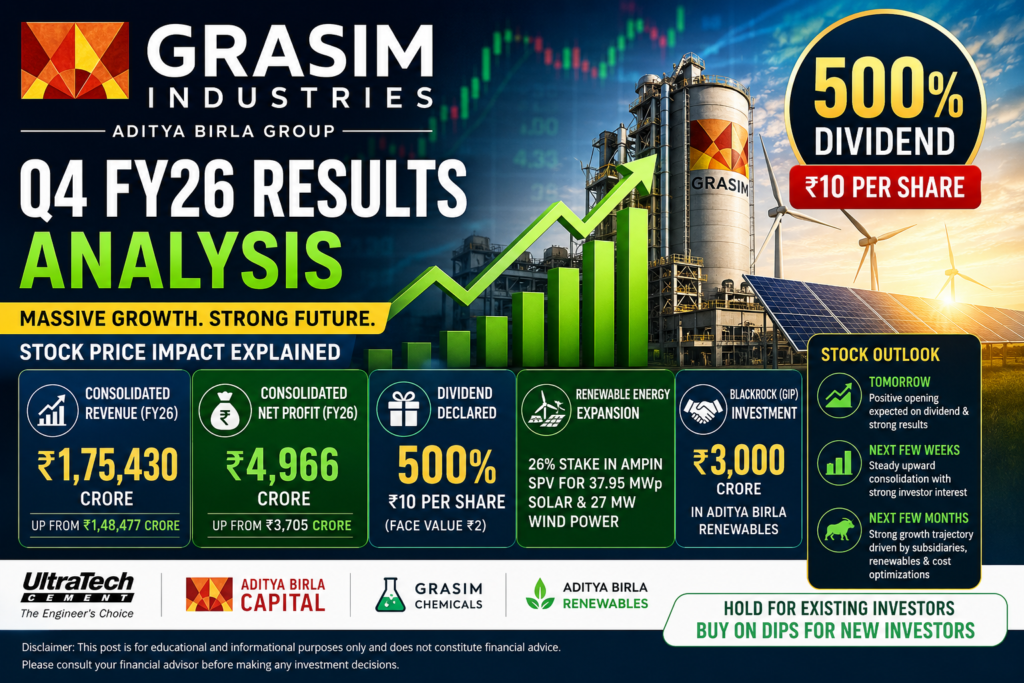Grasim Industries Q4 FY26 results and dividend analysis