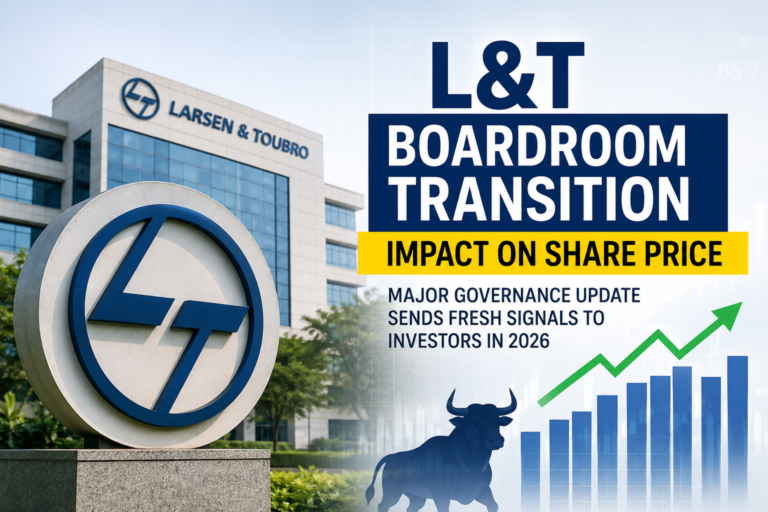 L&T Boardroom Transition Impact on Share Price: Major Governance Update Sends Signals to Investors in 2026
