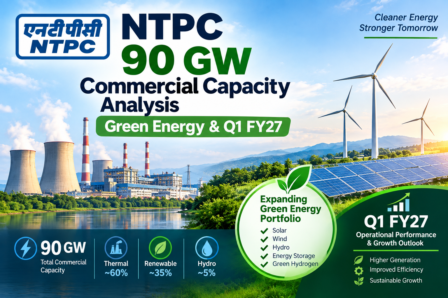 NTPC 90 GW Commercial Capacity Analysis